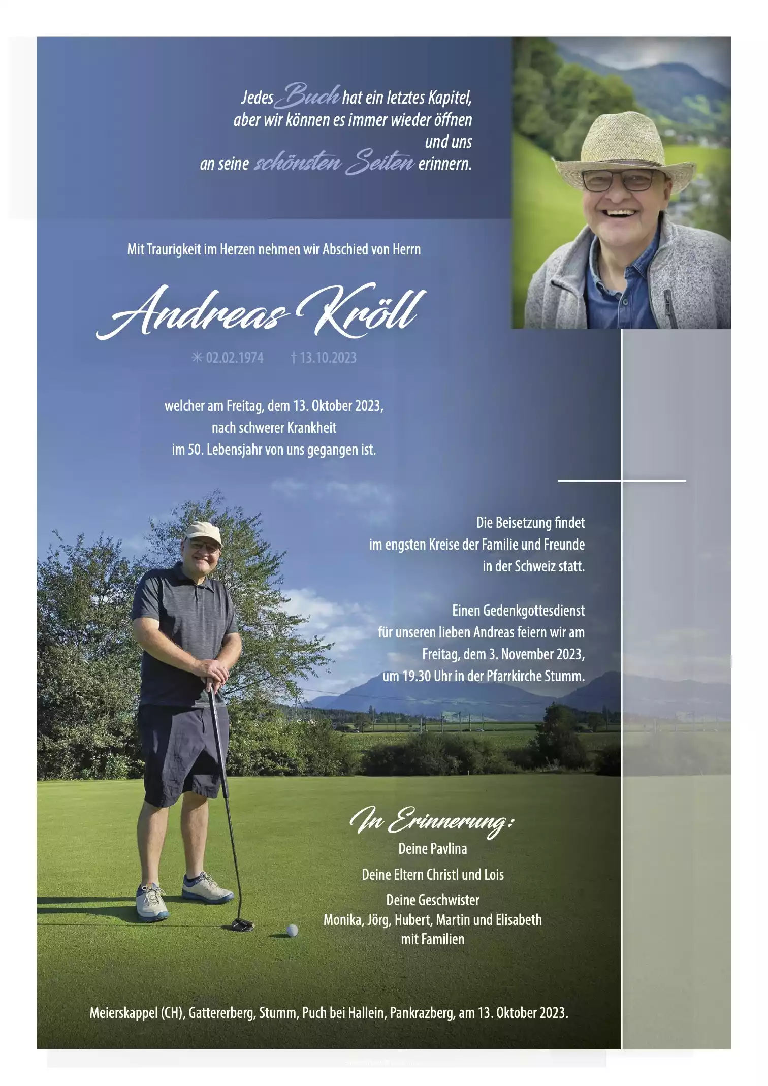 Parte von Andreas Kröll